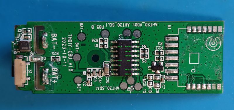 [BK7231N] [CBU] [AHT30] Cutesliving TH01 Smart Life Temperature and Humidity Sensor