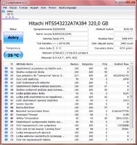 Hitachi HTS543232A7A384 - Czy SMART dysku kwalifikuje do wymiany gwarancyjnej?