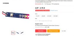 Wskaźnik naładowania akumulatora Li-Ion 1S. Wskaźnik naładowania akumulatora Li-Ion 1S.