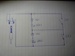 Footswitch Fender - Brak schematu do P/N 0064673000