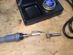 Soldering tip replacement for YIHUA 926 LED II 120W on a workbench