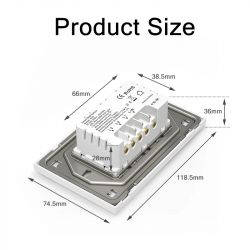 [BK7231N] Disassembling Milfra TB-23 Wall Socket: A Detailed Guide