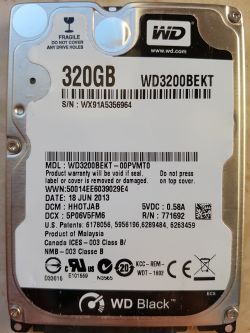 WD3200BEKT-00PVMT0 w Dell 1545 nie wykrywany, klika - co robić? WD3200BEKT-00PVMT0 w Dell 1545 nie wykrywany, klika - co robić?