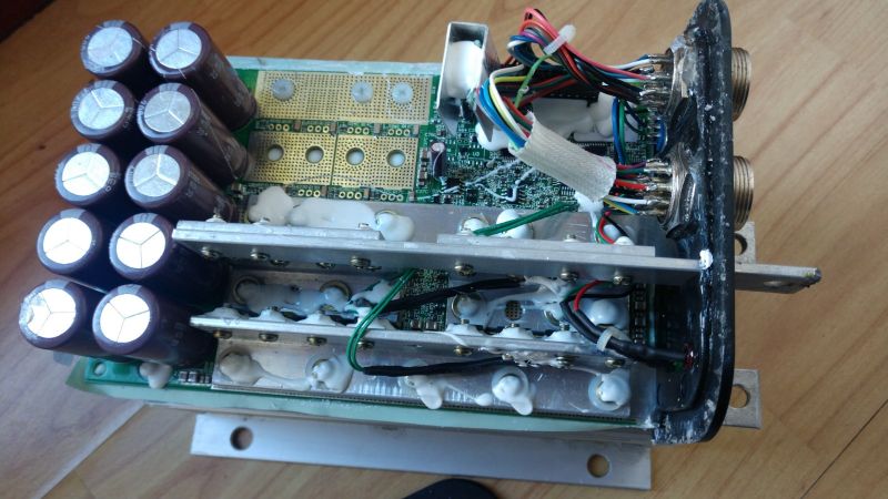 120V 200A - Sterowanie silnikiem szczotkowym prądu stałego - uszkodzony sterowni
