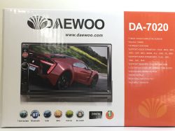 Verpackung des Daewoo DA-7020 Multimedia-Geräts mit Touchscreen.
