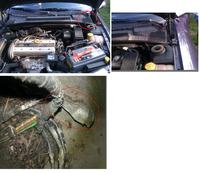 Opel Vectra b 1.8 be - bezpieczniki, błąd komputera pokładowego, dziwny przewód