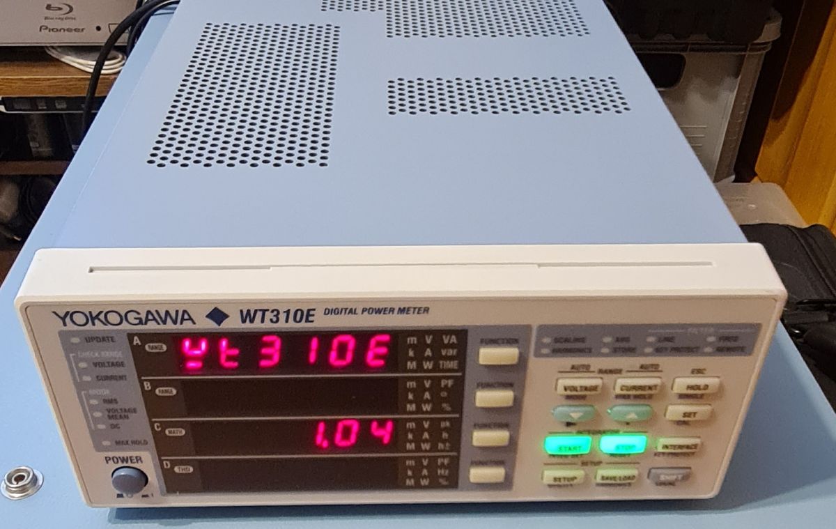 FS Yokogawa WT310E Power Meter Digital Page 1