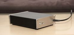 New Casing for Headphone Amplifier Upgraded headphone amplifier with larger casing.