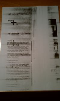 HP LaserJet 1022 - Drukuje kilka razy to samo na jednej stronie HP LaserJet 1022 - Drukuje kilka razy to samo na jednej stronie