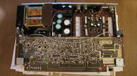 Amplituner ELTRA R8040 przydzwięk końcówki mocy w obu kanałach.