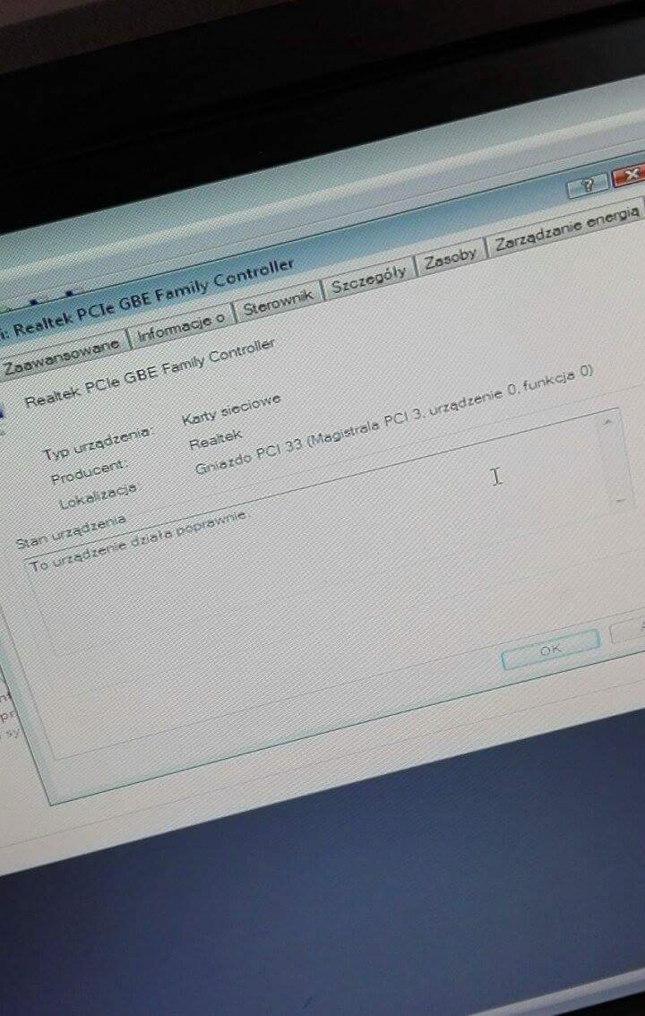 Brak Internetu po formacie komputera - sterowniki zainstalowane, kable podłączone