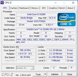 Czy Dell 0GJF11 z Intel QM67 obsłuży Core i7 3540M?