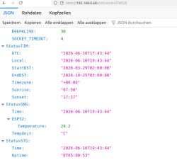 OpenBK Timer Web Interface Similar to Tasmota: Availability and Options