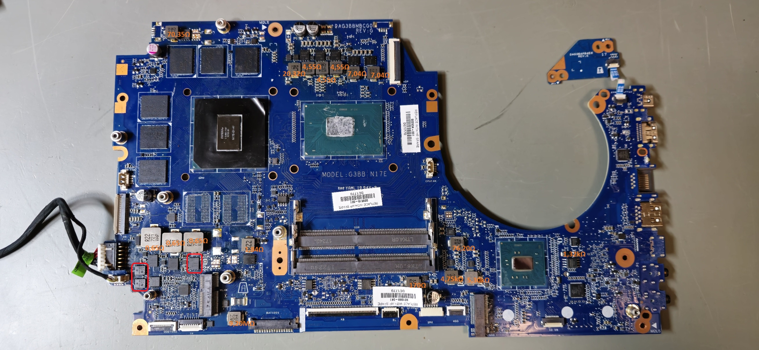 Jack D'alimentation DC Pour PC Portable HP OMEN 15-ax070nw - Connecteur Neuf