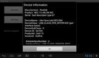 USB-GPS na Tablety Android pozbawione wewnetrznego odbiornika GPS