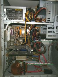 Wentylator-radiator Pentagram - CPU - urwany, jak go przymocować ? Wentylator-radiator Pentagram - CPU - urwany, jak go przymocować ?