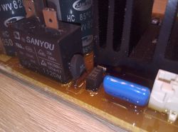 Samsung WF1802XEC nie reaguje - moduł DC92-01190A uszkodzony