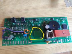 Zmywarka Candy Trio 503X - Uszkodzony programator - prośba o identyfikację eleme