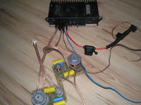 Blaupunkt BQA 80 - Prawidłowe podłączenie do SUB z inst. głośnikowej sam.