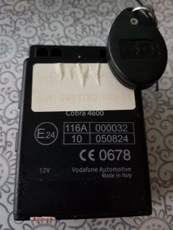 COBRA 4600 - Brak reakcji na pestkę i ręczną autoryzację, przypadkowe aktywacje syreny
