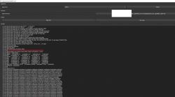 Screenshot of Tasmota ESP Flasher tool showing error information.