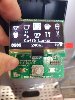 NIVONA Caferomatica 830 Coffee Machine: Damaged Display Repair, AliExpress Replacement