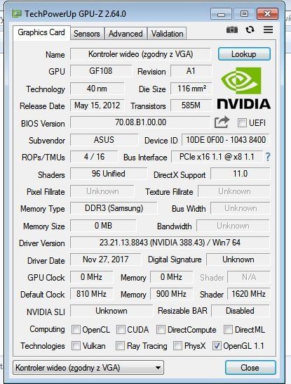 [Rozwiązano] GTX650Ti i GTX670 zawieszają się na POST, GT630 działa ...