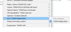 STM32 z Arduino i STLINK V2 - nie wykrywa portu COM po zaprogramowaniu