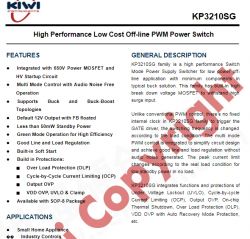KP3210SG datasheet - PWM switch
