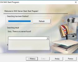 Poszukiwanie oprogramowania VIA NAS do otworzenia dysku sieciowego Welland netshare me-747ans