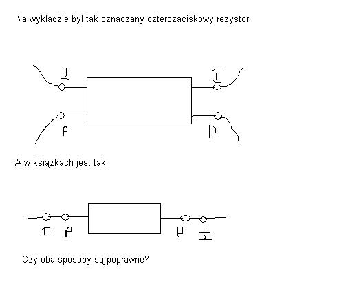 Czy mostek Wheatstone'a dla małych oporów to to samo co ...