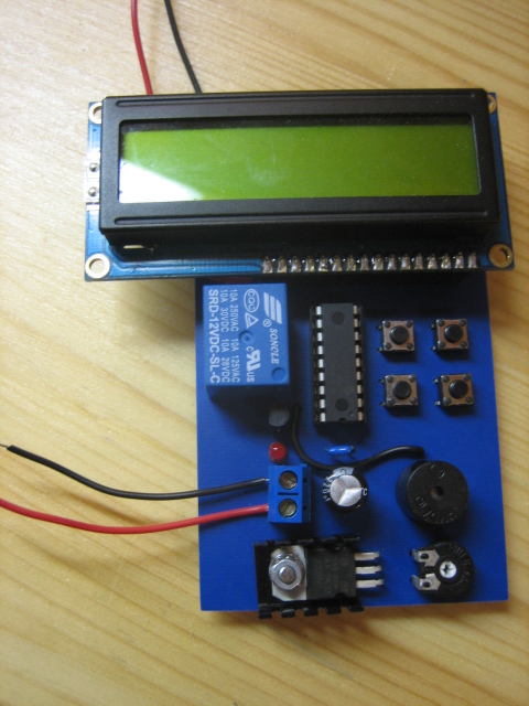 Timer do naświeltarki diodowej UV