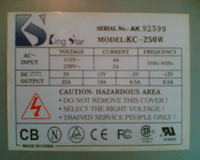 Do PC ATX Power Supplies Output AC or DC Current and How to Identify Cable Voltages?