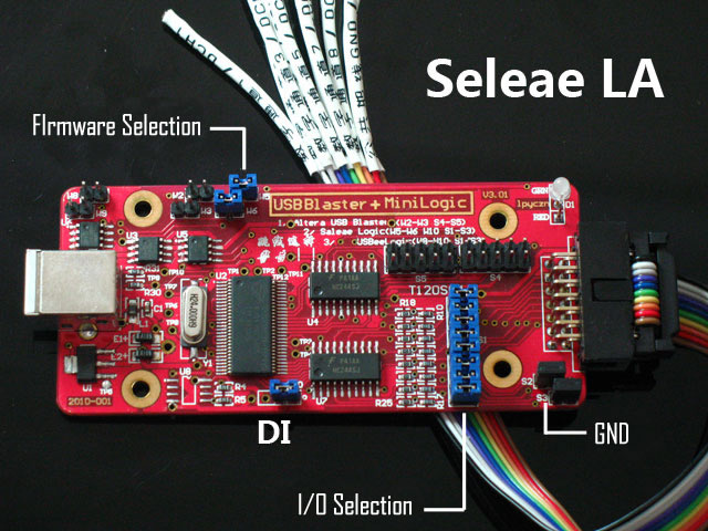 [Sprzedam]Analizator stanów logicznych [USBee + Saleae] + Altera USB