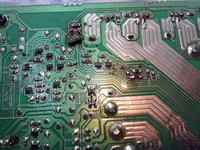 wzmacniacza Sony XM 754hx nie działa wypalone oporniki