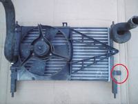 Opel Astra F - Czujnik temperatury jednopinowy, rezystancja