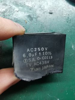 Identyfikacja i zamienniki dla spalonego rezystora 18R i kondensatora 250V 6uF
