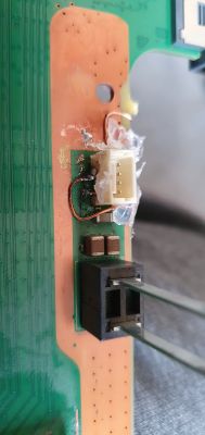 Naprawa PS4 Pro - Uszkodzona ścieżka przy gnieździe zasilania