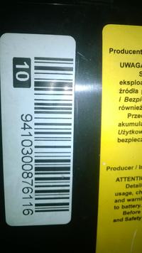 Jak ustalić rok produkcji akumulatora Centra Plus? BMW 3 E46.