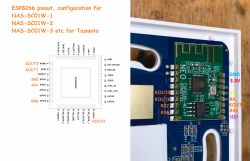 WiFi light switches NAS-SC01W-1/NAS-SC01W-3 [ESP8266][Pinout].