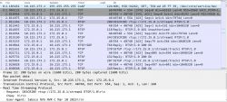 RTSP Network Traffic Analysis Screenshot showing network traffic analysis results using the RTSP protocol.