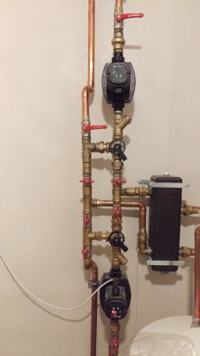 Prośba o ocenę poprawności wykonania instalacji - 2 obiegi 2 zawory 3-drożne Prośba o ocenę poprawności wykonania instalacji - 2 obiegi 2 zawory 3-drożne