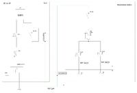 Single-line diagram of a single-phase electrical installation