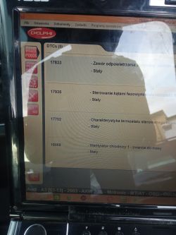 Audi A3 8p 2.0fsi axw 2003 - Gasnące zegary, opóźnione kontrolki, immo, błędy zwarcia do masy