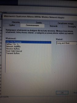 Brak połączenia sieciowego na laptopie po instalacji nowego dysku SSD
