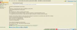 Zrzut ekranu z forum internetowego na temat zużycia prądu przez panele.