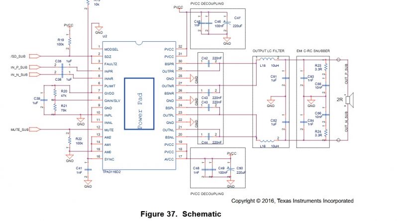 Moduł wzmacniacza mocy mono TPA3118 HW-327