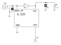 Schemat mikrofonu bezprzewodowego - jaka antena i indukcyjność cewki?