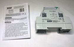 Sterownik czasowy PCZ-528.4 F&amp;F z instrukcją obsługi na białym tle