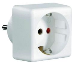 Nie pasująca wtyczka bez uziemienia w lamce LED USB